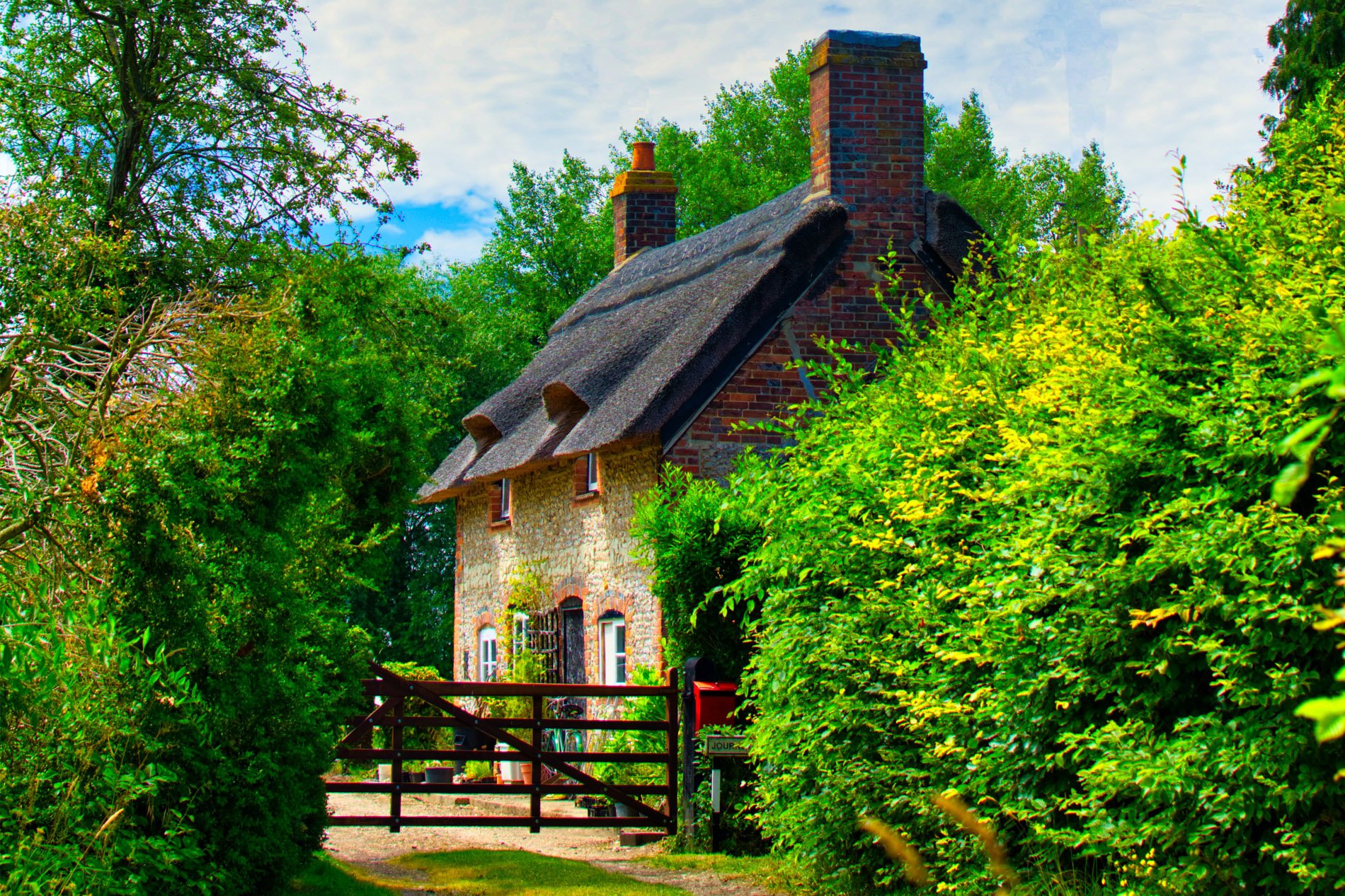 Dessin d'une maison d'architecte