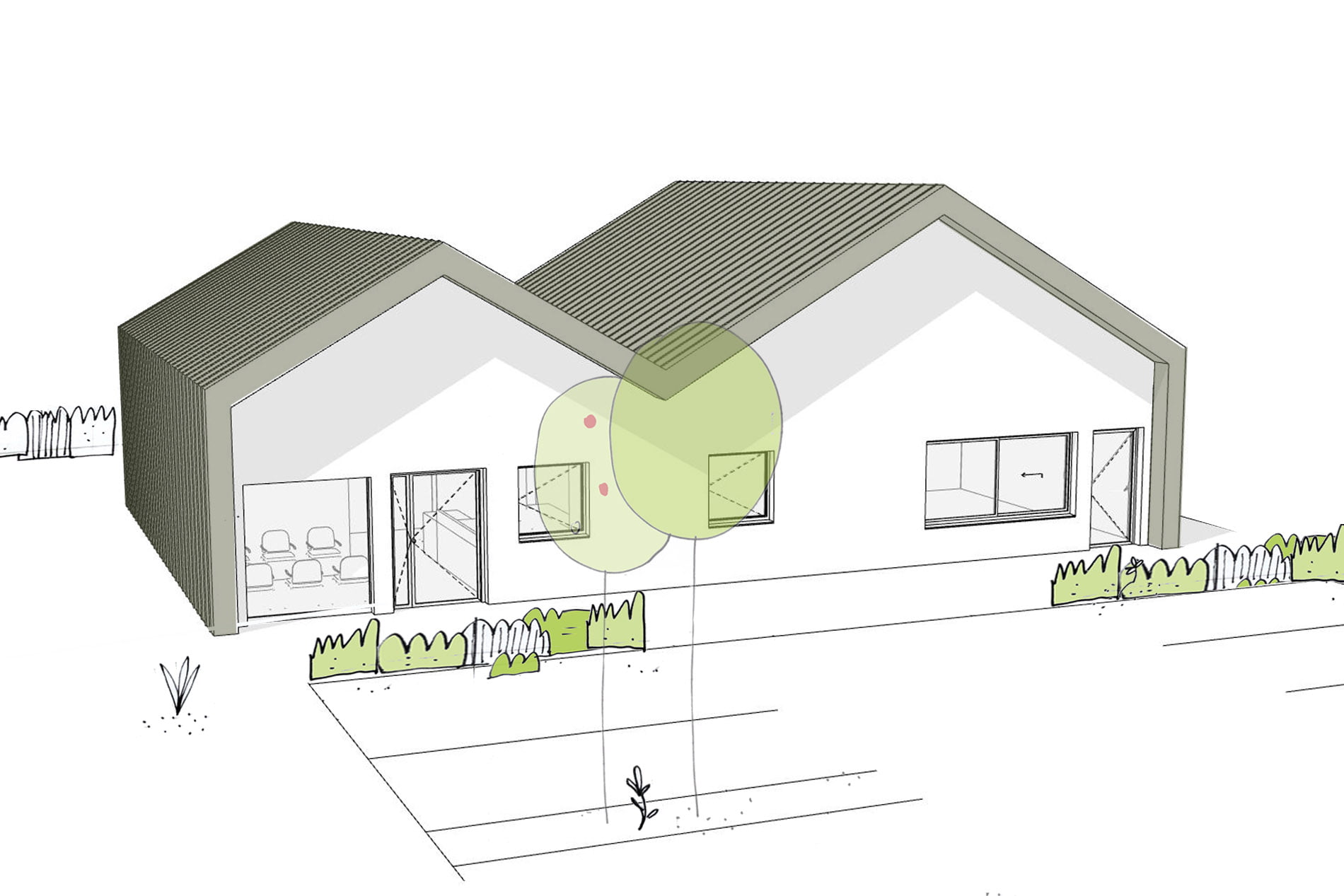 Construction d'un cabinet paramédical à Languidic